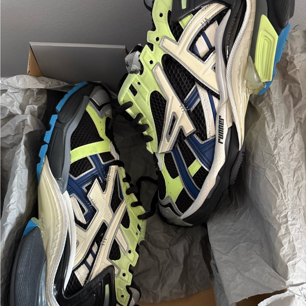 Balenciaga Runner Sneaker 'Grey Blue Green'